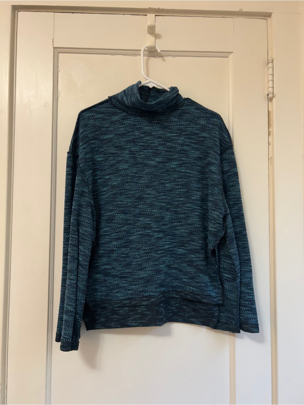 Women’s We The Free Teal Turtleneck Pullover - Size Small